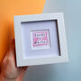 Beers And Besties Mini Art Print, thumbnail 1 of 9