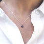 Kathia Sterling Silver Opal Necklace, thumbnail 7 of 8