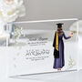 Personalised Muslim Graduation Gift With Floral Design, thumbnail 2 of 10