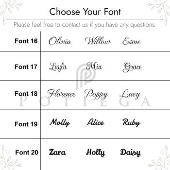 'Her Name' Personalised Birthstone Necklace, 7 of 12