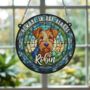 Welsh Terrier Memorial Suncatcher, thumbnail 5 of 6