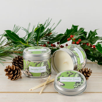 December Forest Pine Scented Candle, 2 of 2