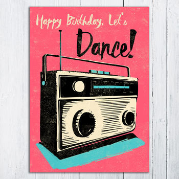 Let's Dance Card, 2 of 2