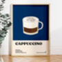 Cappuccino Coffee Print, thumbnail 1 of 2