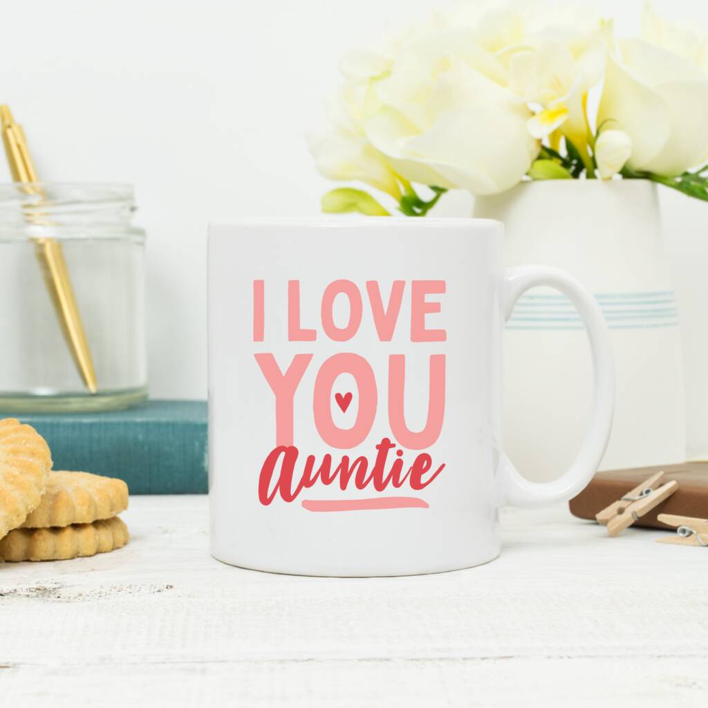 I Love You Auntie Mug, 1 of 2