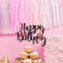 Happy Birthday Cake Topper, thumbnail 1 of 3