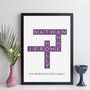 Personalised Family Names Print Family Gift, thumbnail 12 of 12