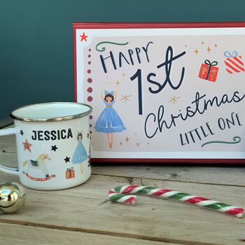 Christmas Ballerina Mug And Decoration Gift Set, 8 of 10