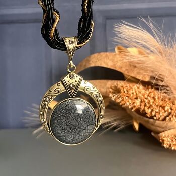 Statement Necklace And Large Pendant, 2 of 5