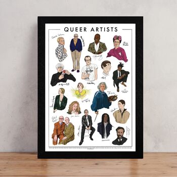 Queer Artists Poster, 3 of 3