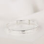 Sterling Silver 925 Christening Baby Bangle, thumbnail 1 of 3