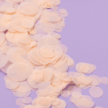 Peach Wedding Confetti | Biodegradable Paper Confetti, 6 of 7