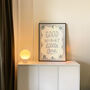 Good Night Little One Print, Good Night Nursery Print, thumbnail 10 of 12