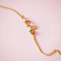 'Tie The Knot' Curb Chain Necklace Bridesmaid Gift, thumbnail 3 of 8