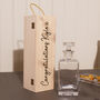 Personalised Wooden Bottle Gift Box, thumbnail 8 of 8