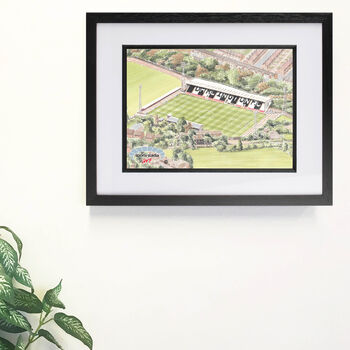 Darlington Fc Feethams Stadium Fine Art Print, 2 of 3