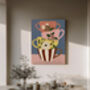 Tea Cup Stack Kitchen Art Print, thumbnail 3 of 5