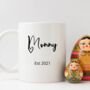 Personalised Mummy Mug | New Mum Gift, thumbnail 2 of 2