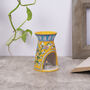 Yellow Floral Oil Burner For Scented Oils, thumbnail 2 of 3