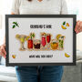 Personalised Cocktail Bar Framed Print, thumbnail 1 of 7