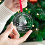 Couple's New Home Personalised Christmas Bauble Keepsake, thumbnail 4 of 5