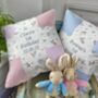 Peter Rabbit Birthday Cushion, thumbnail 1 of 7