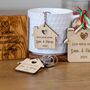 Personalised New Home Gift Set With Matching Keyrings, Coasters And Keepsake Ornament, thumbnail 8 of 9