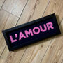 Personalised Framed Neon Sign Style Print, thumbnail 1 of 5