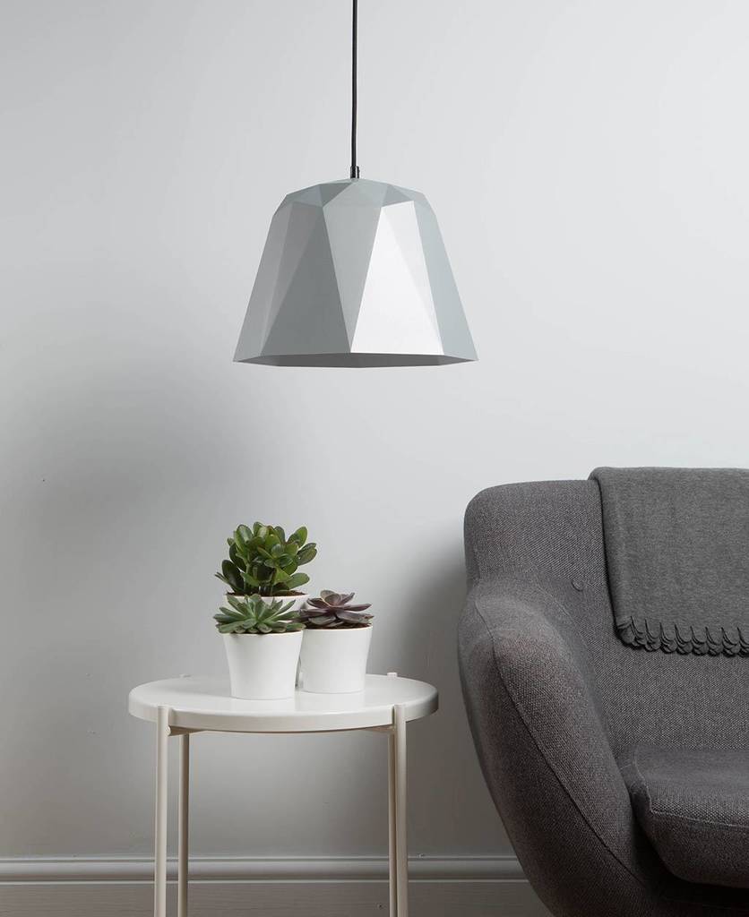 Geometric Pendant Light By Dowsing & Reynolds