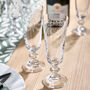 Set Of Four Istana Glass Champagne Flutes, thumbnail 3 of 7