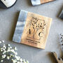 Personalised Wedding Anniversary Coaster, thumbnail 3 of 10