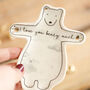 ‘I Love You Beary Much’ Ring Dish, thumbnail 2 of 3