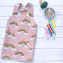 Kids Pinafore Apron | Printed Cotton Crossback, thumbnail 2 of 12