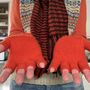 Women's Cashmere Fingerless Gloves, thumbnail 2 of 11