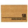 Personalised Coir Doormat With House Number And Street Name, thumbnail 4 of 11