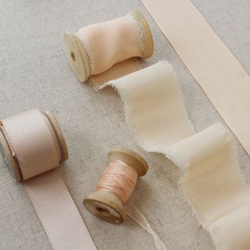 Champagne Silk Ribbon, Traditional Bridal Collection, 8 of 12