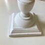 54cm Slim White Wooden Table Bedside Lamp With Shade 54cm Home Decor, thumbnail 7 of 11
