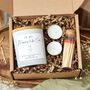 Mummy To Be Era Baby Shower Scented Candle Gift Set For New Mum, thumbnail 1 of 10