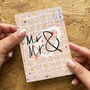 Mr And Mr Inclusive Confetti Wedding Card, thumbnail 2 of 2