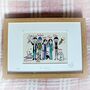 Personalised Family Picture Portrait Embroidery, thumbnail 5 of 12