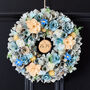 Personalised Ashbourne Floral Autumn Wreath, thumbnail 1 of 5