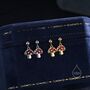 Dangling Mushroom Drop Stud Earrings, thumbnail 1 of 11