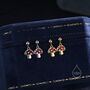 Dangling Mushroom Drop Stud Earrings, thumbnail 1 of 10