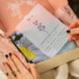 Personalised Eco Birth Flower Scarf, thumbnail 2 of 12