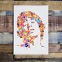Mick Jagger Illustrated Print, thumbnail 1 of 2