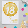 18th Birthday Card 'Your Childhood Is Over', thumbnail 1 of 2