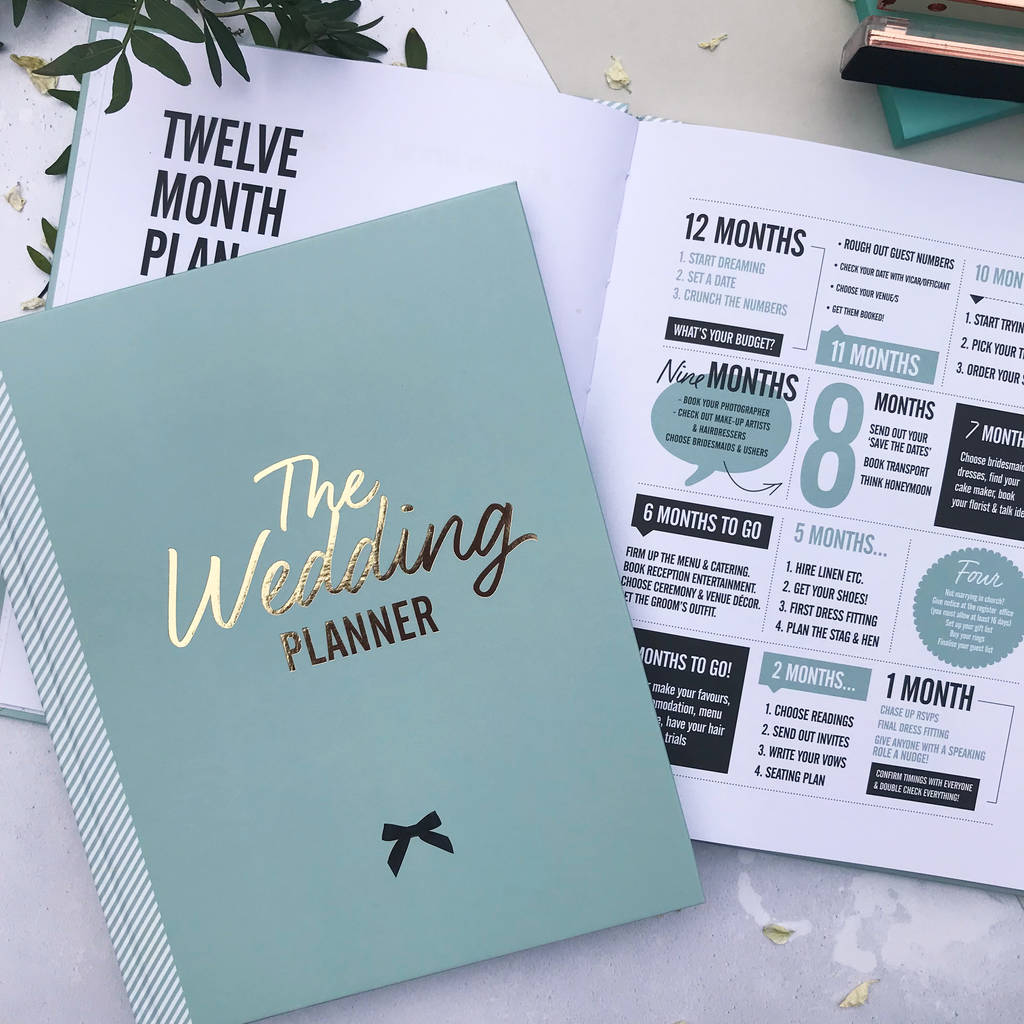The Ultimate Wedding Planner In Soft Green, 1 of 12