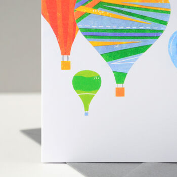 Take Off Balloons Birthday Card, 2 of 9