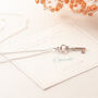 Key Necklace Sterling Silver, thumbnail 2 of 9