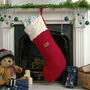 Luxury Personalised Christmas Stocking In Many Sizes, thumbnail 2 of 12